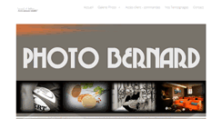 Desktop Screenshot of bernardphoto.fr