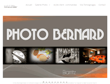 Tablet Screenshot of bernardphoto.fr